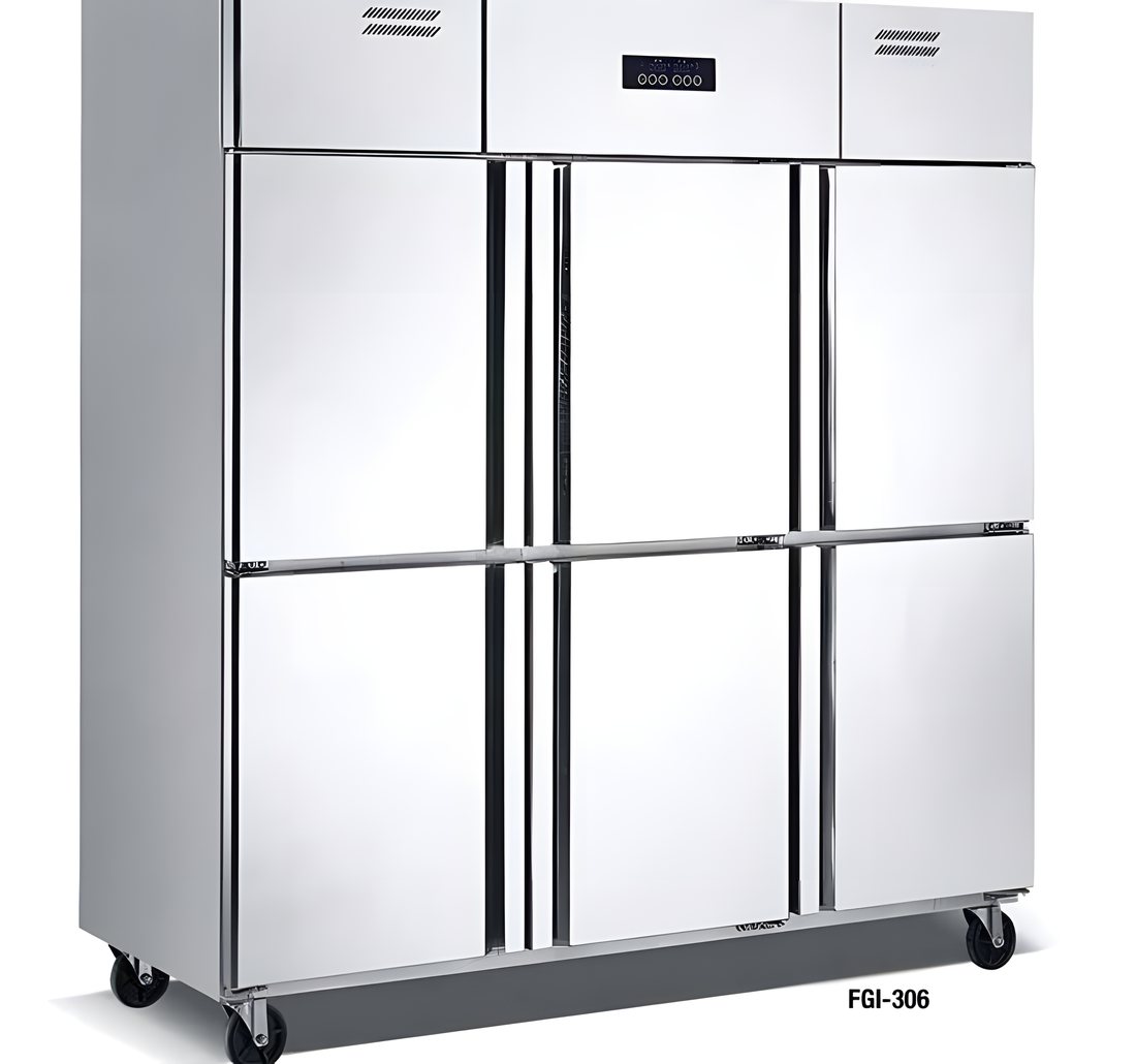Armario de Refrigeración 6 Puertas Serie Snack FGI-306