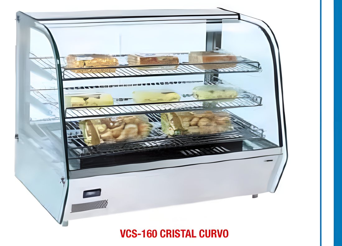 Vitrina Expositora Caliente de Mostrador VCS/VCR