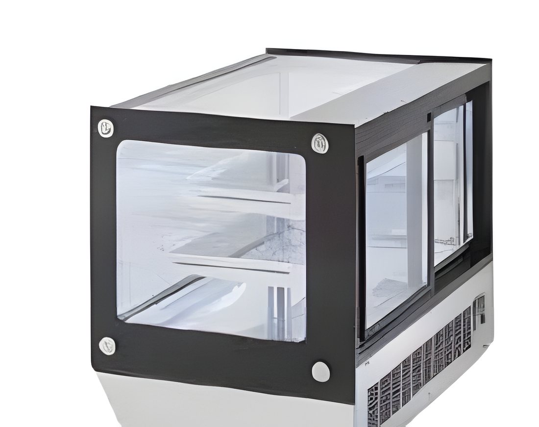 Vitrina Refrigerada de Mostrador Cristal Recto VRE-R